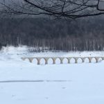 糠平町　タウシュベツ川橋梁（通称：眼鏡橋）展望台からの写真と行き方